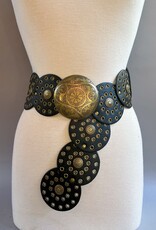 Disc Belt O/S Black Gold