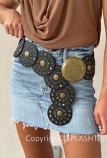 Disc Belt O/S Black Gold