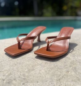 Thong Strap Kitten Heel