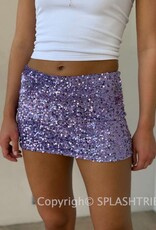 Sequin Micro Mini Skort