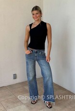 Kaya Sleeveless Asymmetrical Top