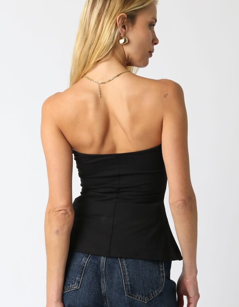 A Line Strapless Top