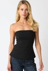 A Line Strapless Top