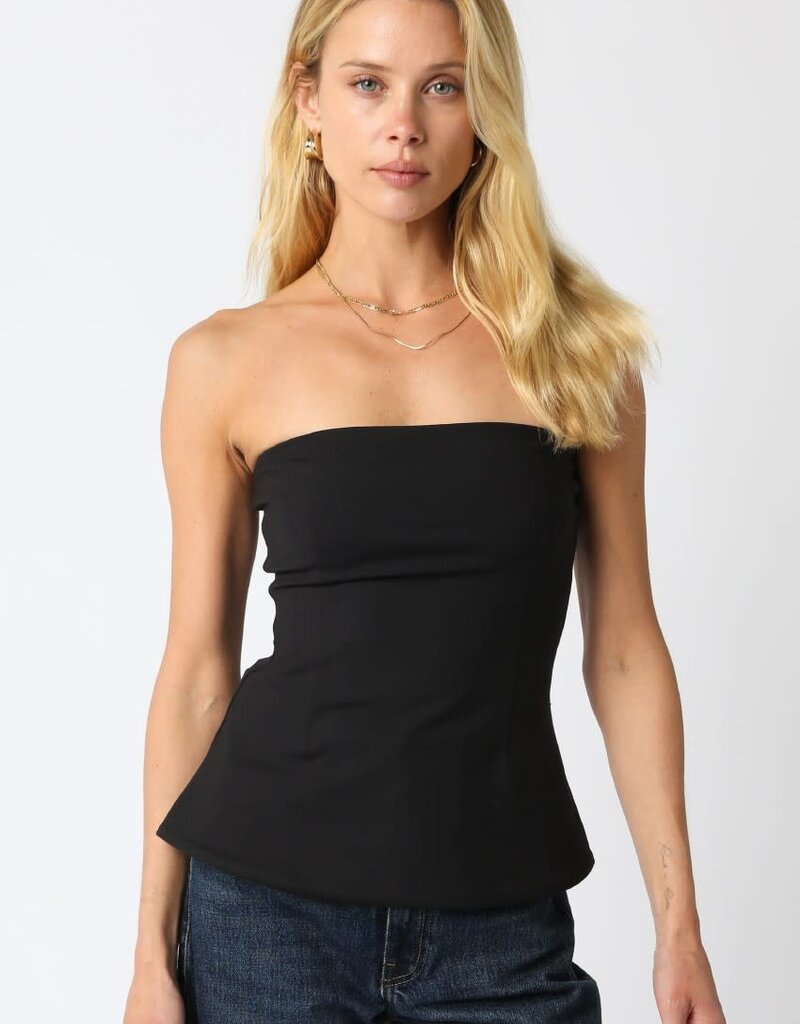 A Line Strapless Top