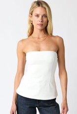 A Line Strapless Top