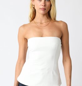 A Line Strapless Top
