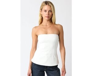 A Line Strapless Top - SPLASH