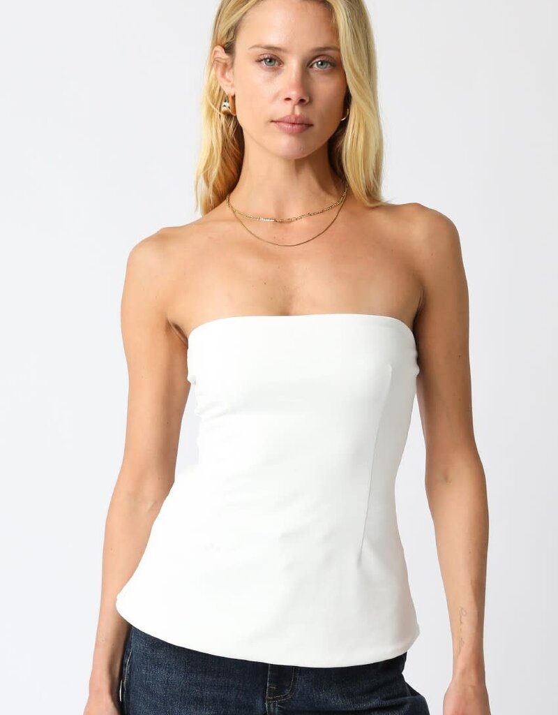 A Line Strapless Top