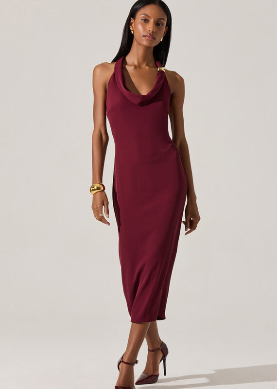 ASTR Alanna Midi Dress