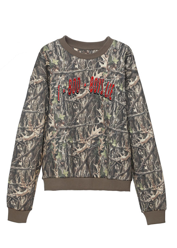 Boys Lie 1-800 Manhunt Kara Crewneck Sweatshirt