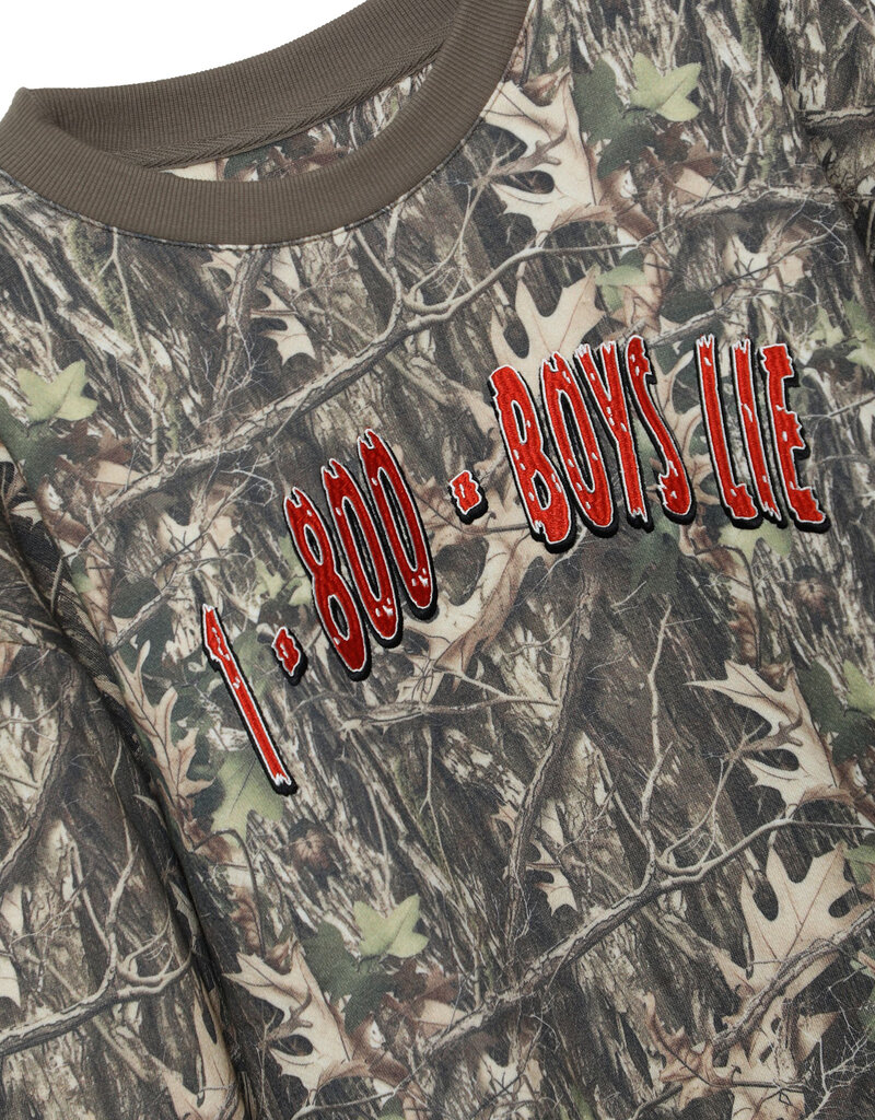 Boys Lie 1-800 Manhunt Kara Crewneck Sweatshirt