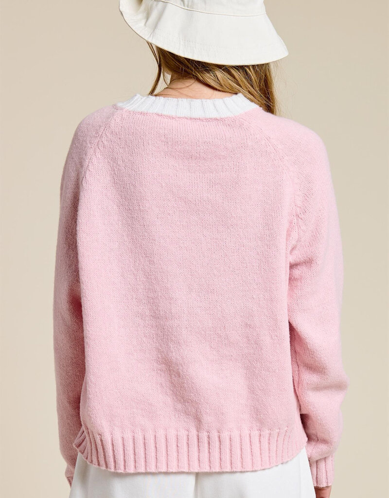 Ski Knit Graphic Pullover Sweater