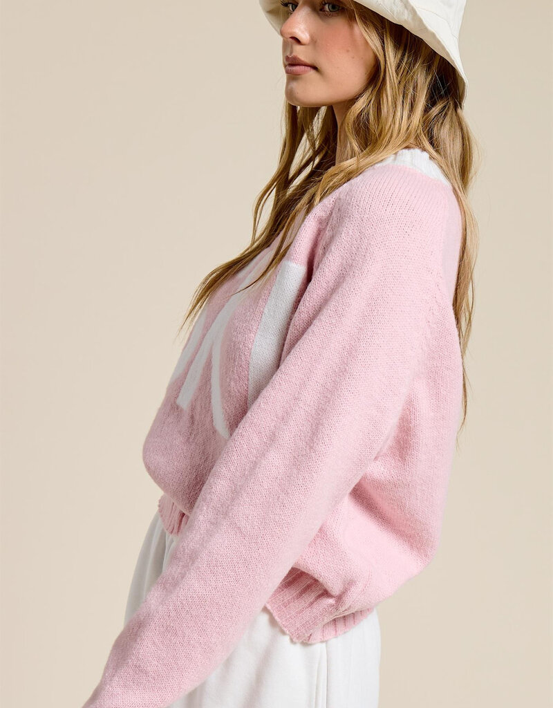 Ski Knit Graphic Pullover Sweater