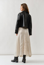 Vintage Washed Faux Leather Jacket