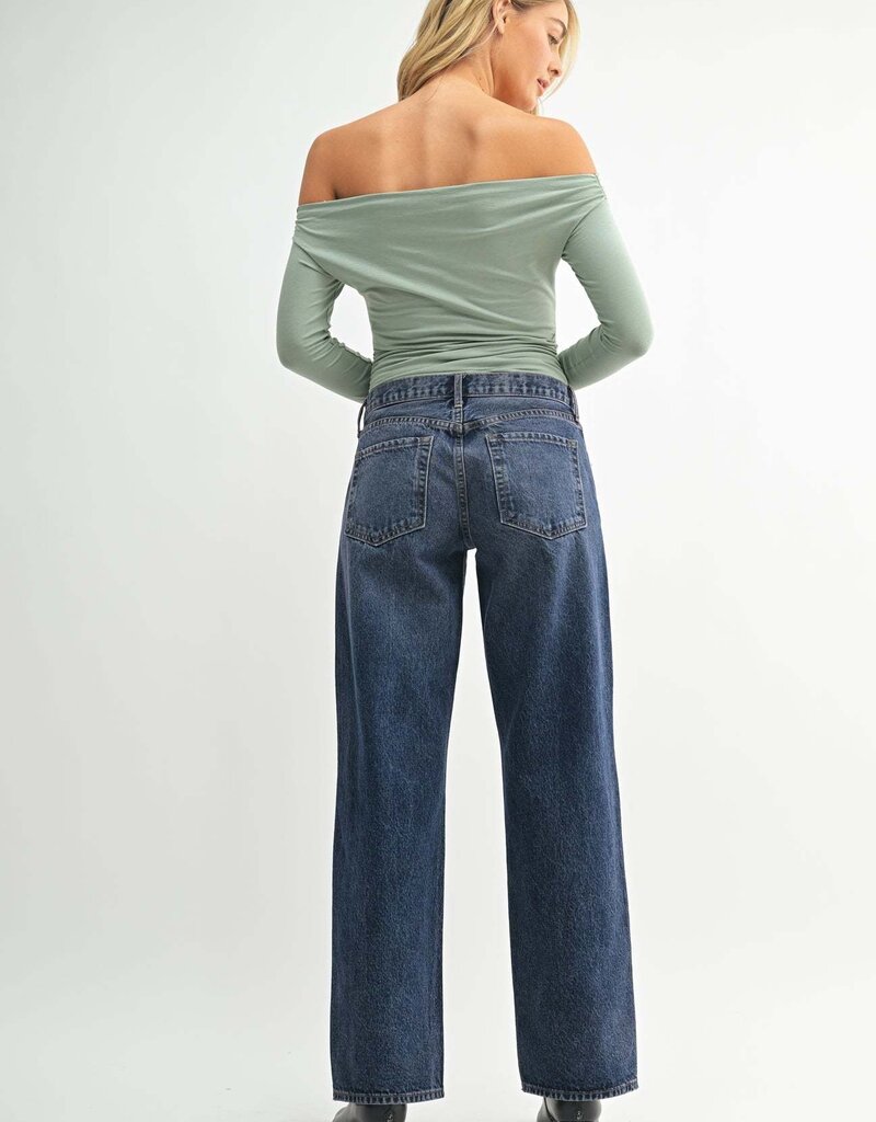 Low Rise Baggy Slouch Jeans