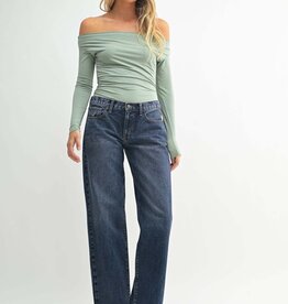 Low Rise Baggy Slouch Jeans