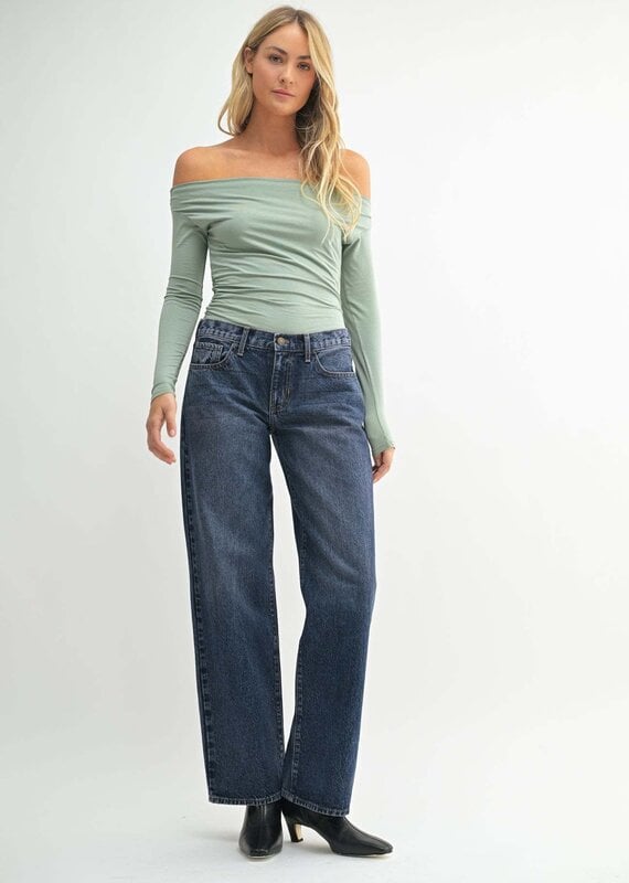 Low Rise Baggy Slouch Jeans