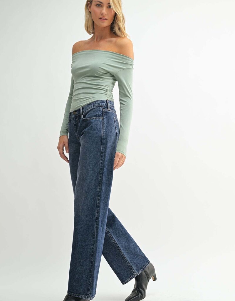 Low Rise Baggy Slouch Jeans