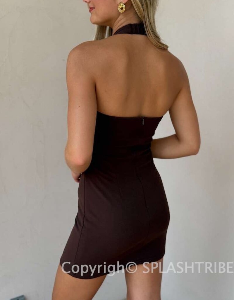 Franca Halter Mini Dress