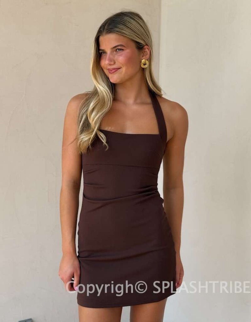 Franca Halter Mini Dress