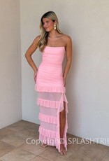 Ruffle Corset Maxi Dress