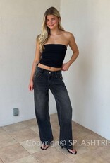 Lucy In The Sky Studded Low Rise Baggy Jeans