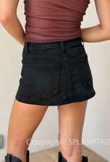 Denim Mini Skort