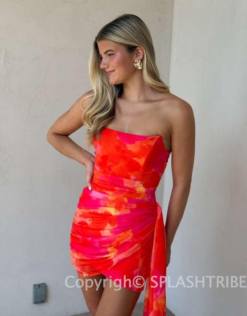 Devante Mini Sash Dress