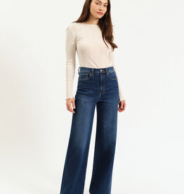 Far Out High Rise Wide Leg Jean