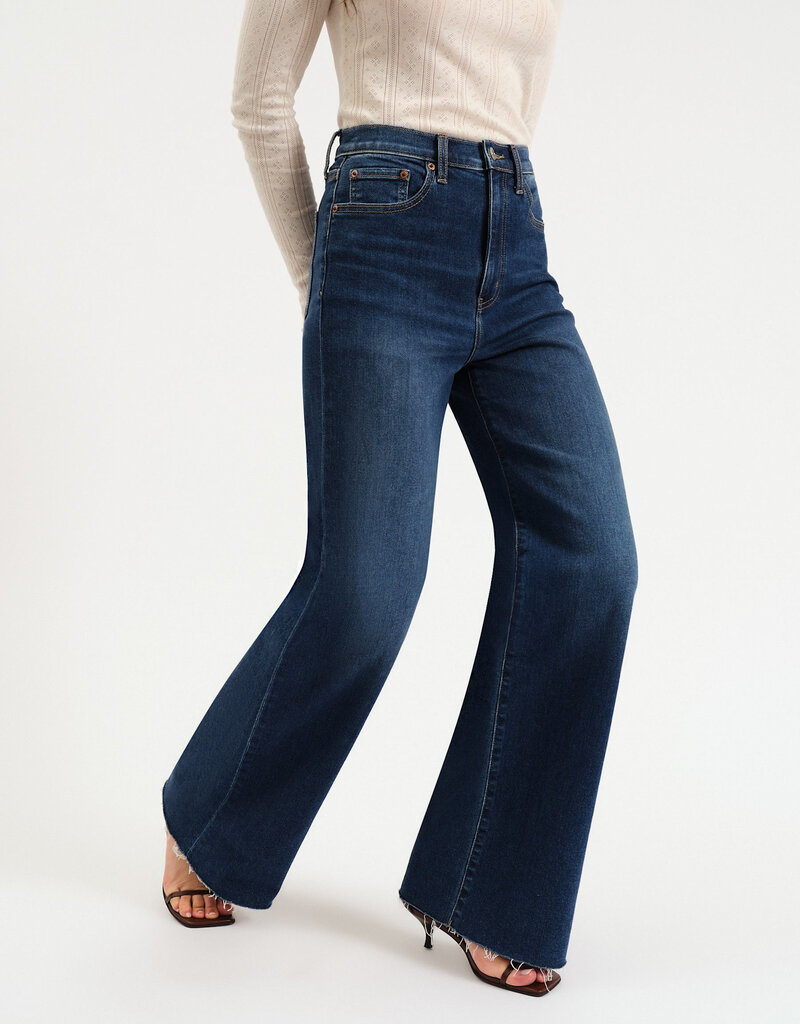 Far Out High Rise Wide Leg Jean
