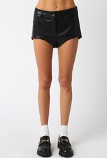Christina Faux Leather Shorts