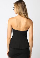 Strapless A Line Top