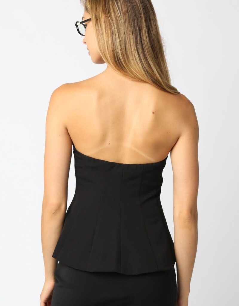 Strapless A Line Top