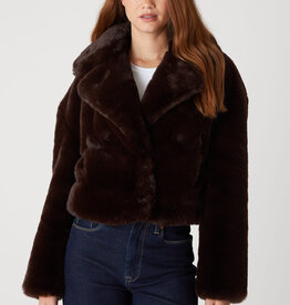 BlankNYC Americano Faux Fur Jacket