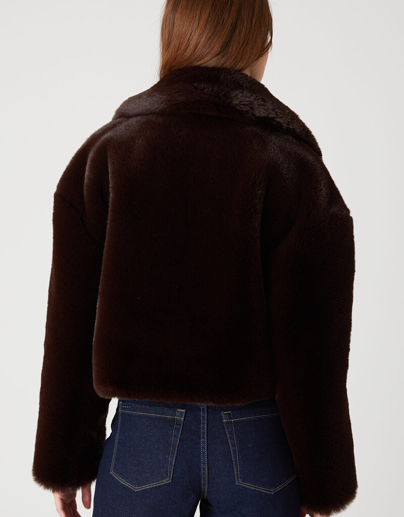 BlankNYC Americano Faux Fur Jacket