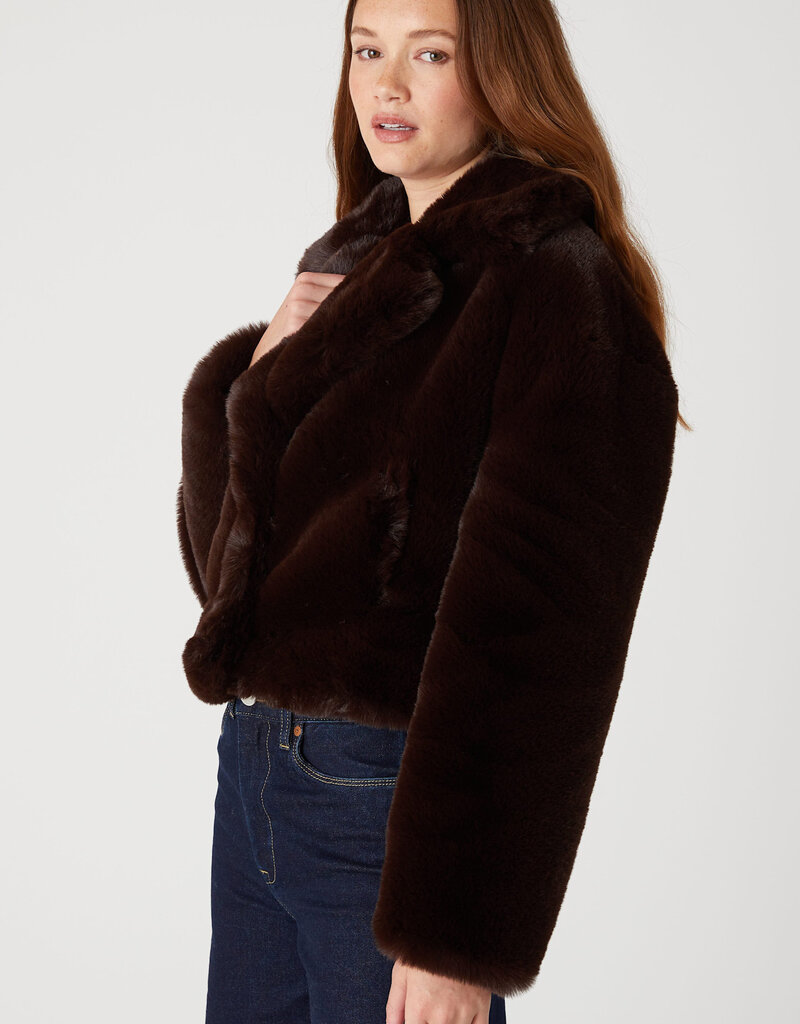 BlankNYC Americano Faux Fur Jacket