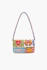 Sun & Sea Beaded Shoulder Bag