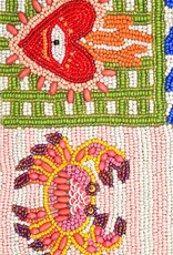 Sun & Sea Beaded Shoulder Bag