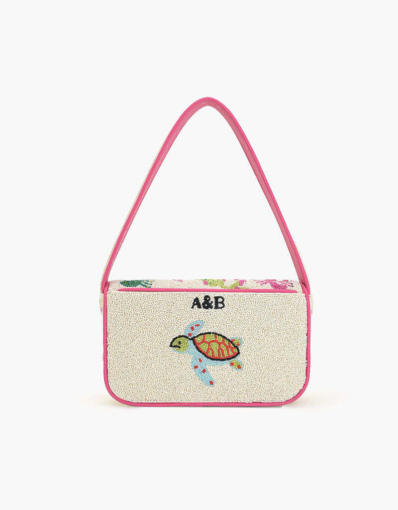Underwater Tales Beaded Shoulder Bag