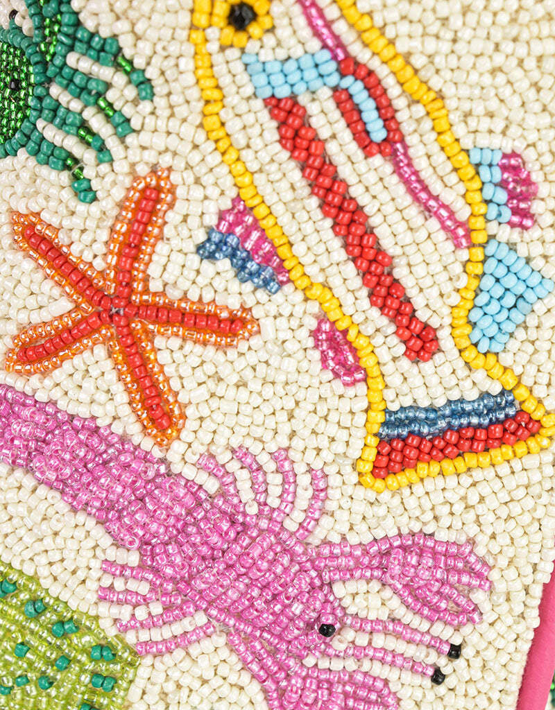 Underwater Tales Beaded Shoulder Bag