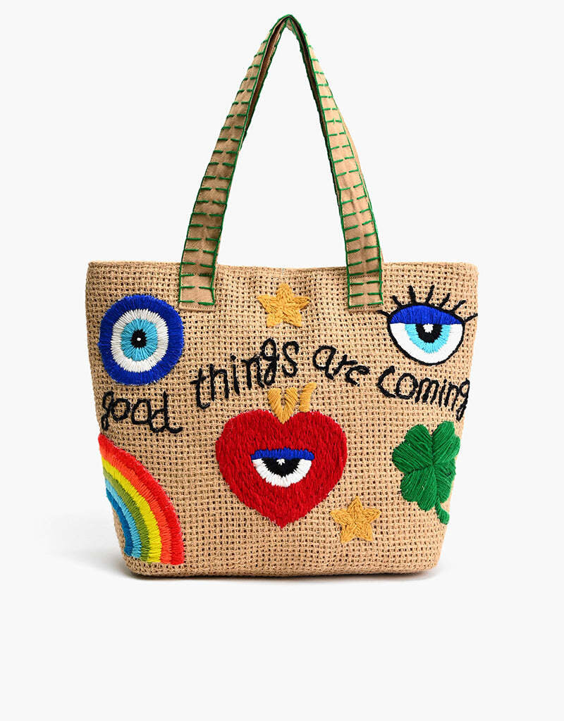 Good Things Are Coming Positivity Tote