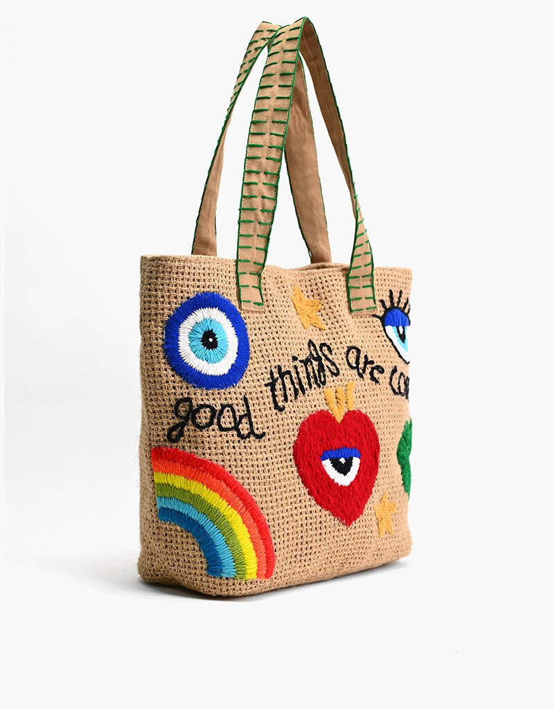 Good Things Are Coming Positivity Tote