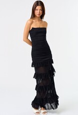 Ruffle Corset Maxi Dress