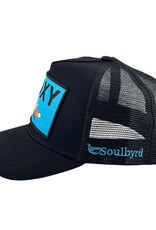 Foxy Trucker Hat Black
