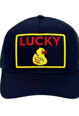 Lucky Duck Trucker Hat Indigo