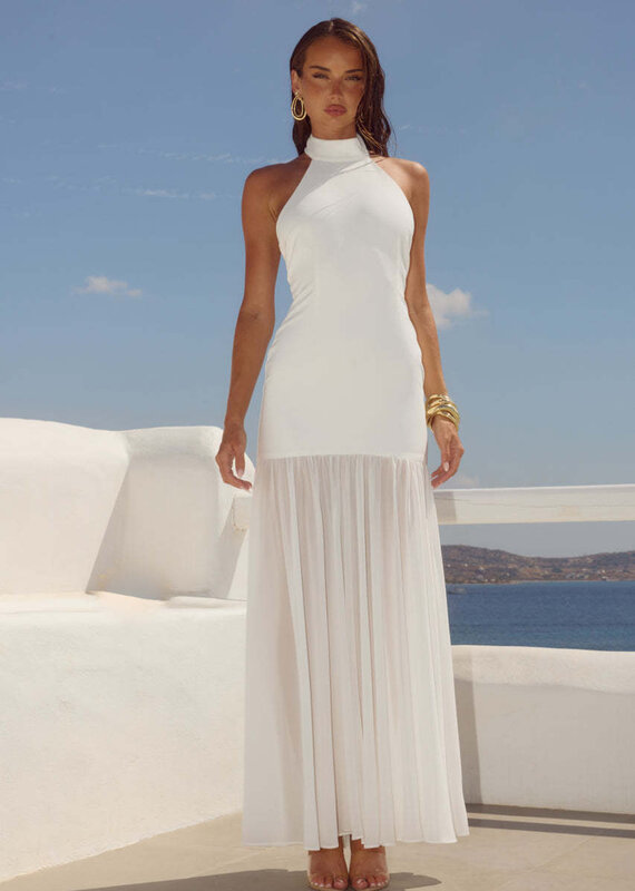 Yazmin Halter Maxi Dress