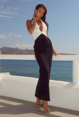 Tenaya Plunge V Neck Maxi Dress