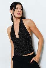 Pratt Polka Dot Halter Top