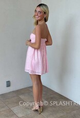 Lucy In The Sky Sequin Babydoll Mini Dress