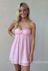 Lucy In The Sky Sequin Babydoll Mini Dress